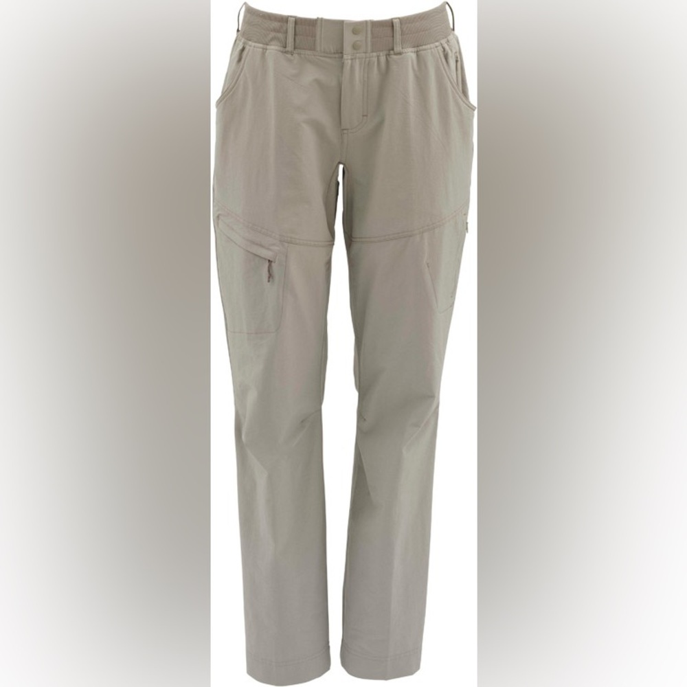 Simms Women’s Medium Khaki Drifter Fishing Cargo Pants New with Tags